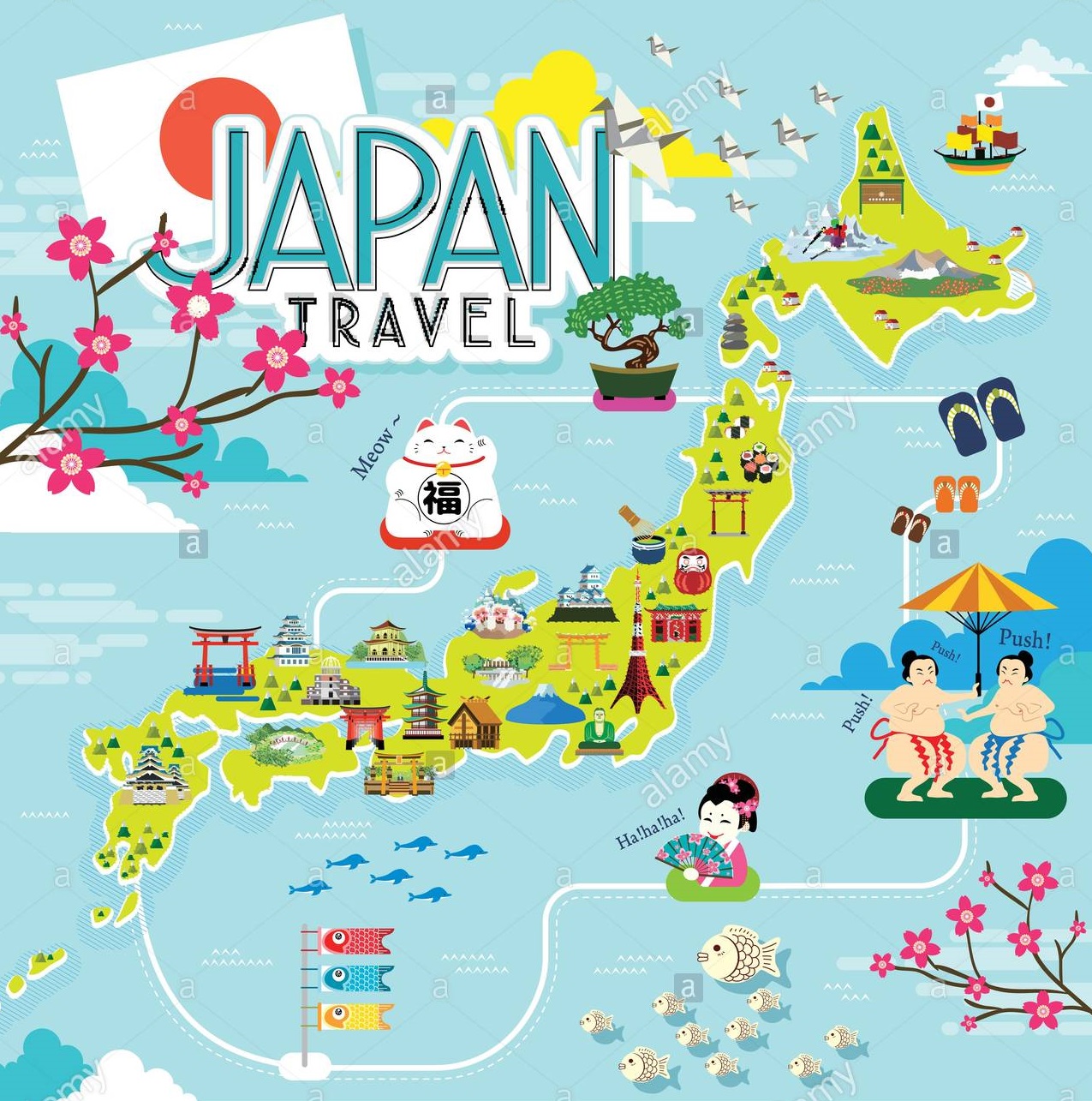 plan voyage japon