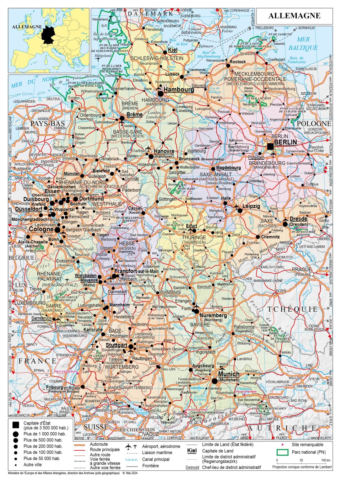 Cartes Et Plans D taill s De L Allemagne cartes-et-plans-d-taill-s-de-l-allemagne