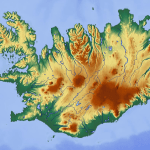 carte Islande relief