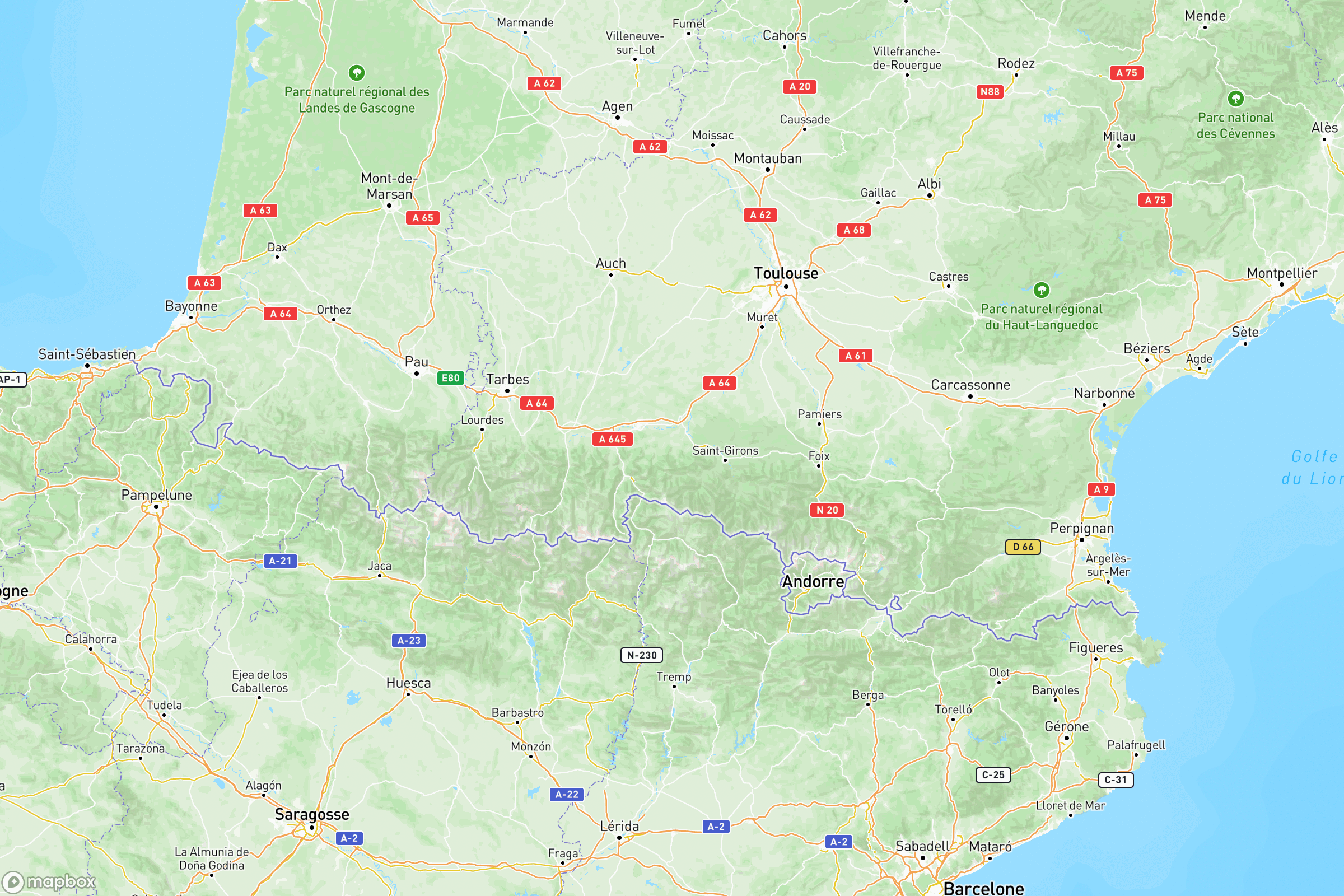 Carte de situation de la Dordogne en Europe