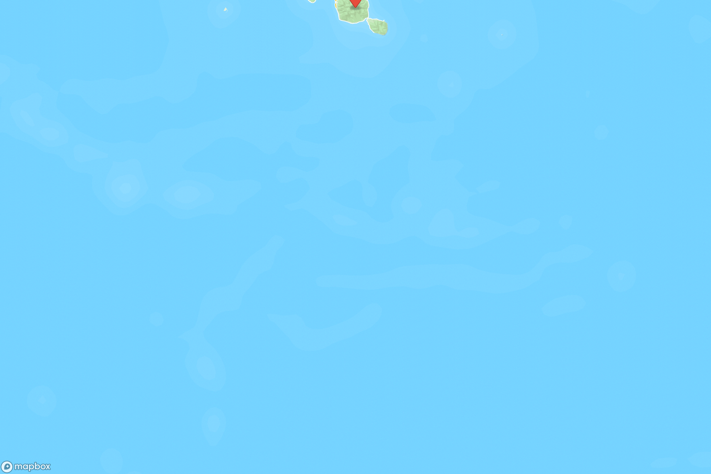Carte de situation de Tahiti en Océanie